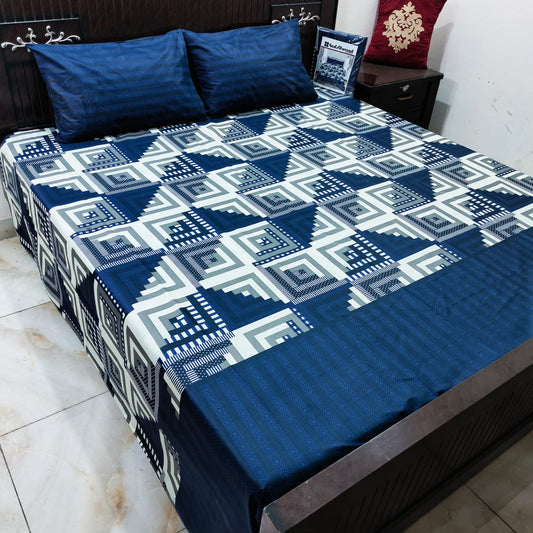 Gul Ahmed 3-Piece Bedsheet Set