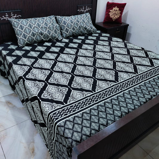 Gul Ahmed 3-Piece Bedsheet Set