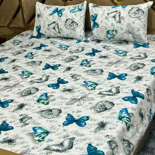 3-Piece Cotton Bedsheet Set