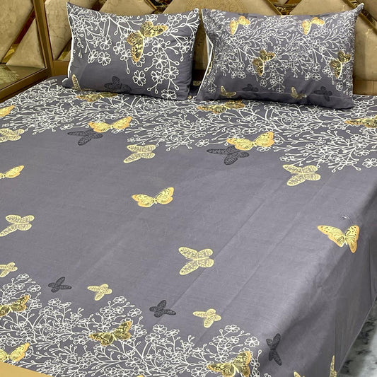 3-Piece Cotton Bedsheet Set